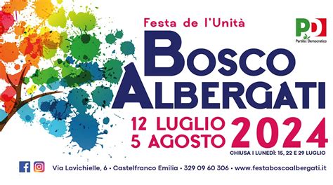 Festa de l Unità Bosco Albergati Balliamo Liscio