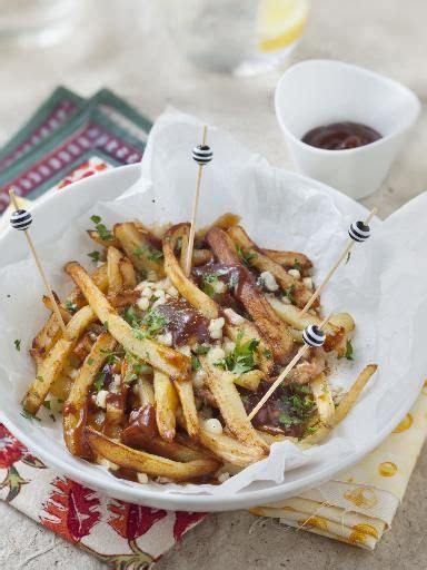 Poutine typiquement québécoise Recette Recettes de cuisine Recette