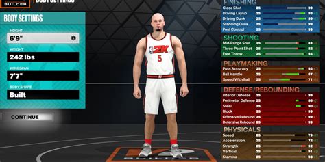 NBA 2K23 Best Center Build