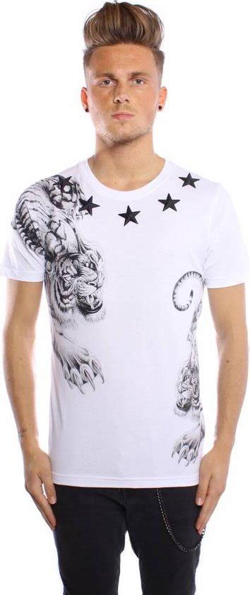 Conflict T Shirt Yakuza Tiger White