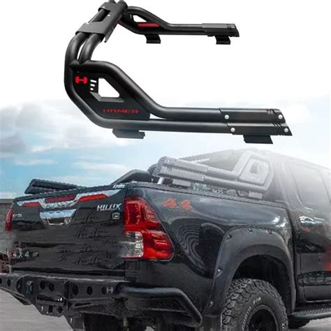 Roll Bar Doble Tubular Estilo Hamer Toyota Hilux 2017 2018 Meses Sin