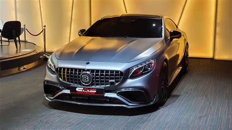 Mercedes AMG S63 Cabriolet Gets A Makeover From Brabus And Fostla