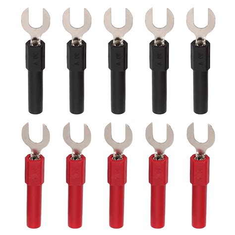 U Type Electrical Crimp Terminals Pcs Fork Spade Wire Connectors Mm