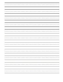 Writing Prompt Various Sized Lines By Perfect Penmanship Shop Tpt