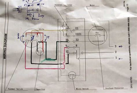 Wiring Diagram For Harbor Freight Hoist Get Your Lift Up And Running