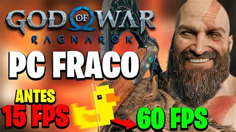 God Of War Ragnarok Como Jogar No Pc Fraco Pc Lossless Scaling