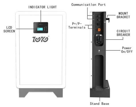 ESG 51 2V 200AH 10kwh Deep Cycle Long Life Solar Storage Lithium