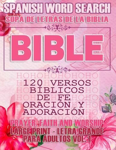 Spanish Bible Word Search Sopa De Letras De La Biblia 120 Versos