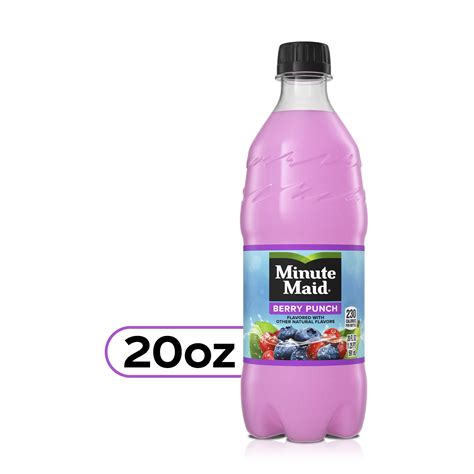 Minute Maid Berry Punch Fruit Juice 20 Fl Oz Bottle