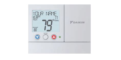 Daikin D2111 Programmable Thermostat Quick Start Guide Thermostat Guide