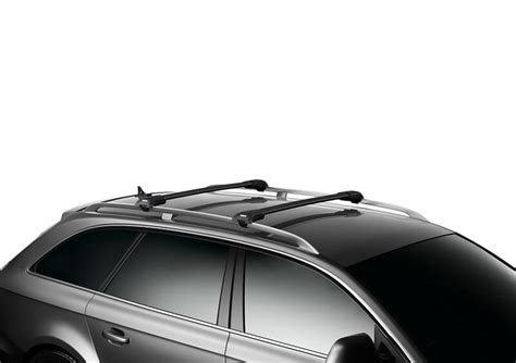 Dachträger WingBar Edge Black für Dacia Duster 5 T SUV Dachreling 2018