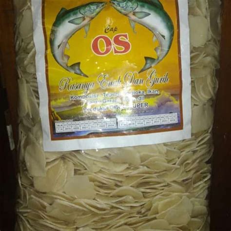 Jual KERUPUK IKAN SUPER CAP OS 5 KG BAL BESAR Halal Di Seller