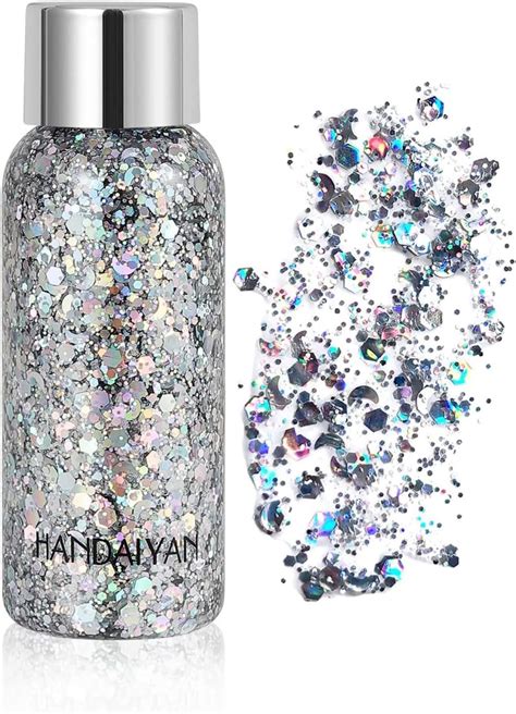 Mermaid Sequins Body Glitter Gel For Faceshimmer Liquid Eyeshadow Holographic