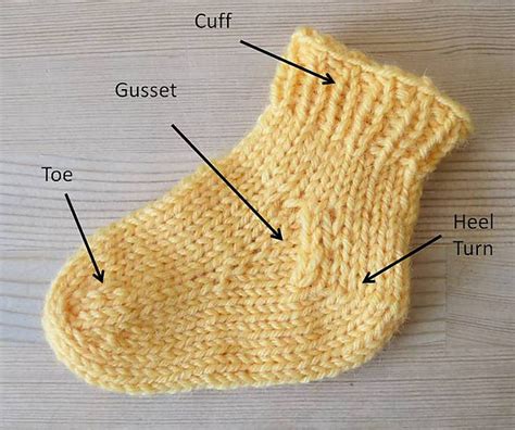 Ravelry Training Sock Toe Up Dpns Pattern By Kate Atherley