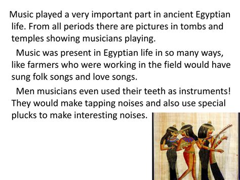 PPT - Ancient Egyptian Music PowerPoint Presentation, free download ...