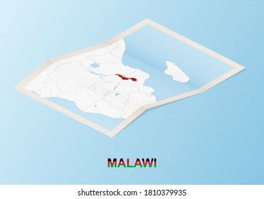 Two Versions Folded Map Singapore Flag Stock Vector Royalty Free