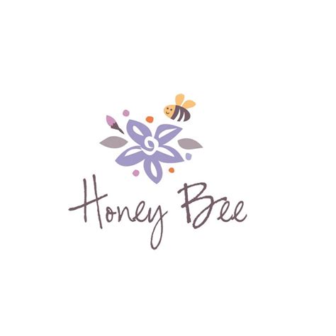 Bee Logo, Bee, Honey Logo, Instant Logo, Logo, Instant Logo Download ...