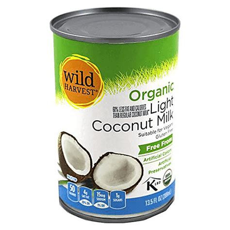 Wild Harvest Light Organic Coconut Milk Fl Oz Soup Soup Base