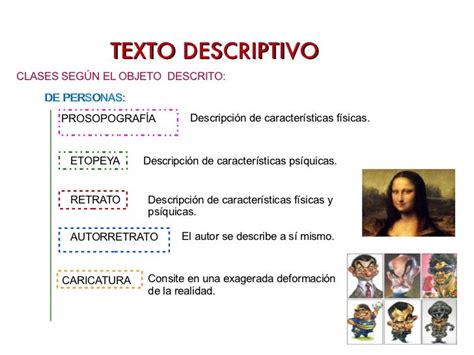 Que Es Un Texto Descriptivo Definicion Ejemplos Caracteristicas Images