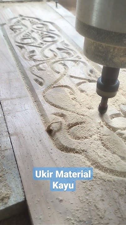 Ukir Kayu Modern Menggunakan Cnc Engraving Youtube