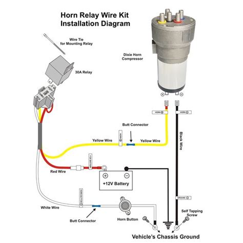 Dixie Air Horn Wiring Diagram