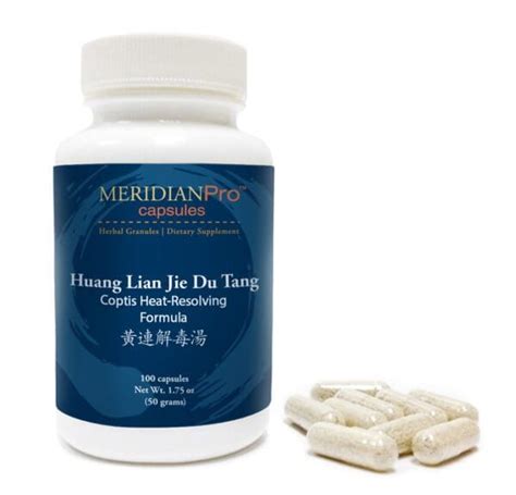 Huang Lian Jie Du Tang Capsules Bonafide Acupuncture