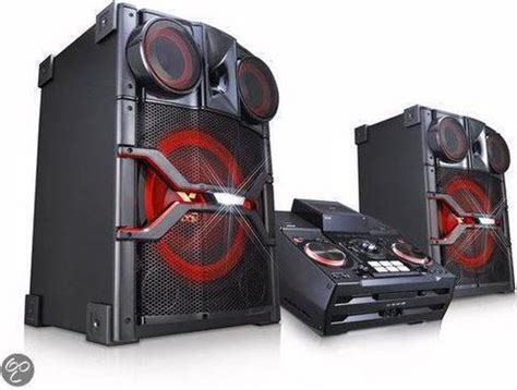 LG CM9940 X Boom DJ Pro Miniset Zwart Bol