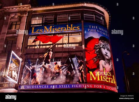 Les Miserables, Queens Theatre, London, England Stock Photo - Alamy