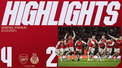 Arsenal Vs Porto Highlights Youtube