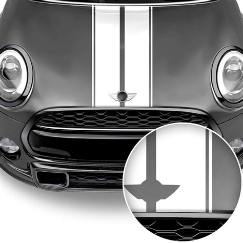 Double Racing Stripes Bonnet CLUBMAN