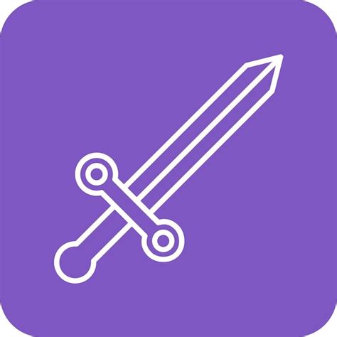 Premium Vector Game Sword Icon Vector Image Can Be Used For Online Game