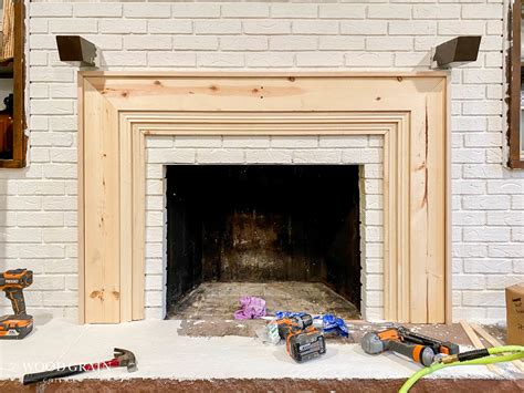 Covering A Brick Fireplace