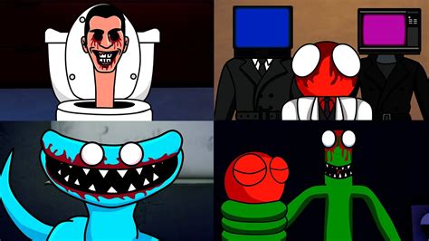 Corrupted Skibidi Toilet Invasion 1 FNF Animation YouTube