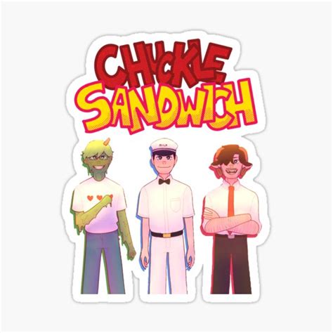 "Special Chuckle Sandwich Merch Podcast Chuckle Sandwich" Sticker by ...