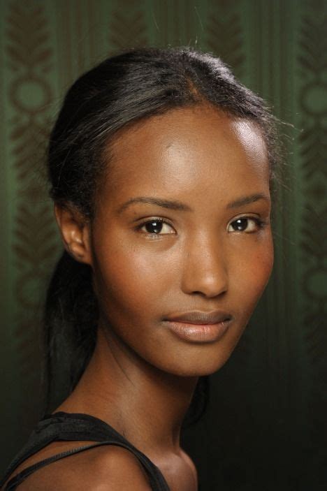 The Beauty Model Beautiful Black Hair Fatima Siad Beauty Model