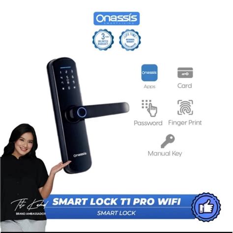 Jual Smart Lock Onassis T1 Pro Kunci Digital Onassis T1 Pro Smart