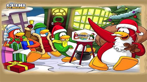 Club Penguin Music Holiday Party 2013 Deck The Halls Hd Youtube