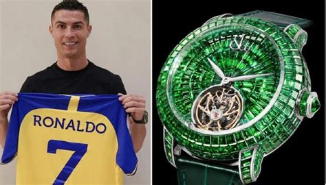 Cristiano Ronaldos Latest Watch Is Covered With 388 Gemstones