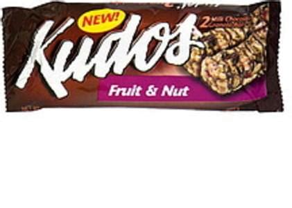 Kudos Fruit & Nut Milk Chocolate Granola Bars - 2 ea, Nutrition ...