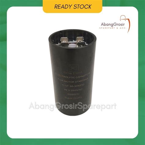 Jual Kapasitor Starting AC 30 36 Uf 250V Motor Capacitor AC 30 36uf