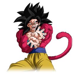 Goku SSJ4 Render 4 Bucchigiri Match By Maxiuchiha22 On DeviantArt