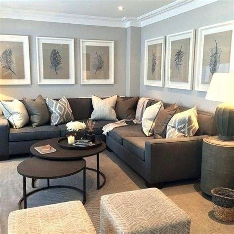 Grey Couch Decor, Gray Sofa Living, Leather Couches Living Room, Grey ...