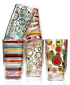 Fiesta By Tervis Drinkware Tumbler Collection Casual Dining Set