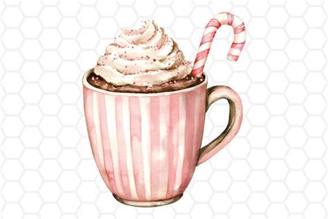 Christmas Hot Cocoa Clipart PNG Graphic By DreanArtDesign Creative Fabrica