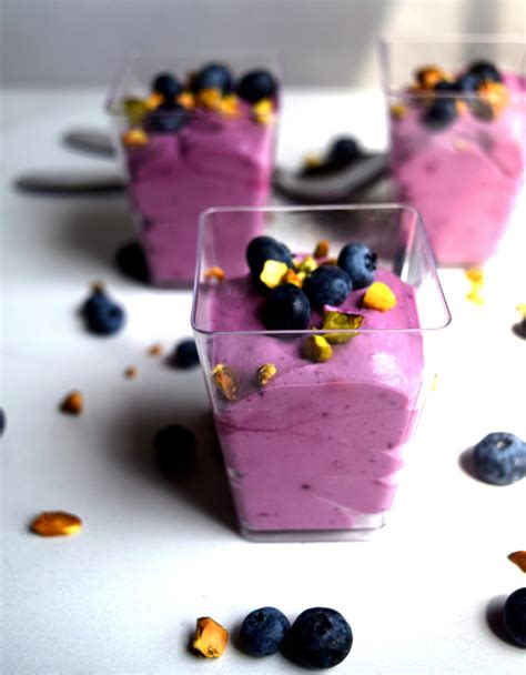 Blueberry Mousse Shooters Beer Girl Cooks