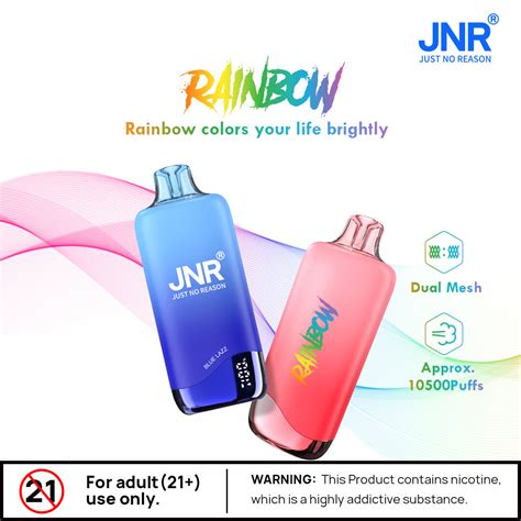 Jnr Rainbow Disposable Vape Approx Puffs