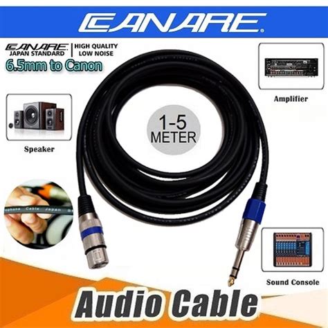 Jual Kabel Audio Profesional Canare Jack Canon Xlr Female To Akai