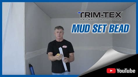 Installing Trim Tex Mud Set Bead YouTube