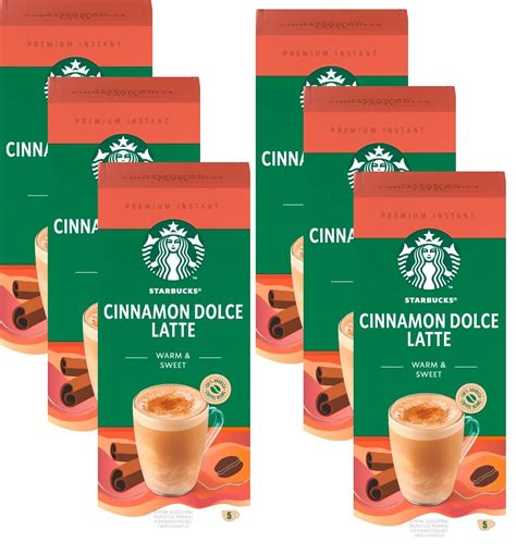 Buy Starbucks Cinnamon Dolce Latte Premium Instant Coffee 5 Sachets Pack Of 6 Total 30