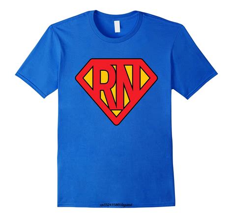 Funny Men t shirt Women novelty tshirt Super Nurse RN superhero ...